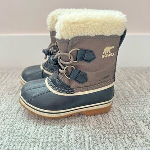 Sorel Waterproof Winter Boots - Brown and Black